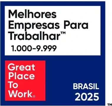 Selo Great Place To Work Melhores Empresas Para Trabalhar Brasil 2025