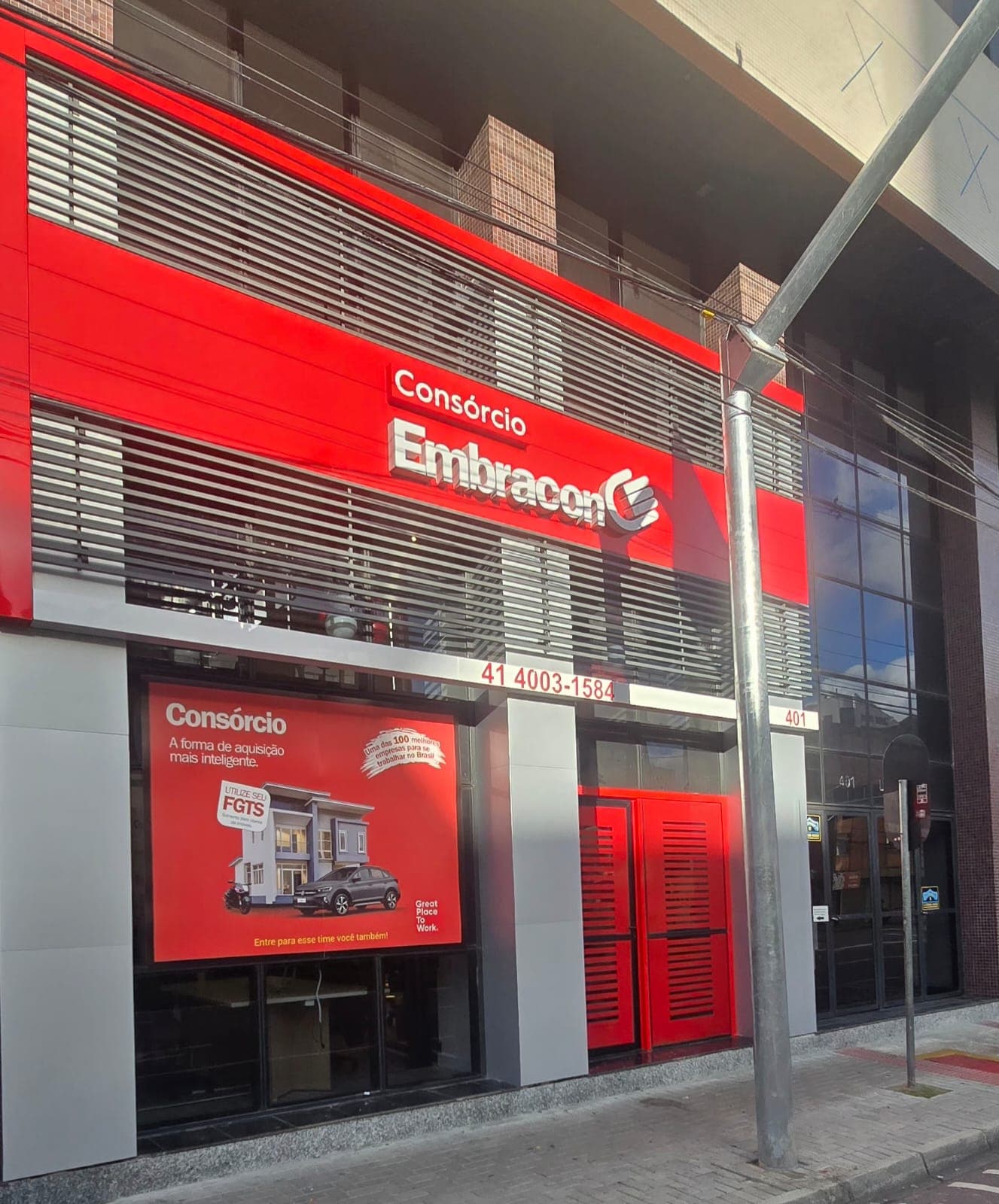 Consórcio Embracon Curitiba Centro - Franquia